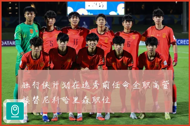 独行侠计划在选秀前任命全职高管接替尼科哈里森职位